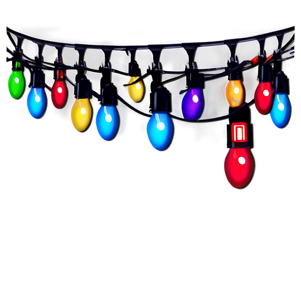 Vibrant Christmas Lights Wallpaper: Festive & Cheerful Background