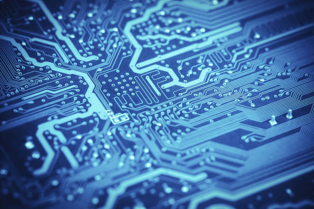 Vibrant Circuit Board Wallpaper: Innovation & Tech Transformation