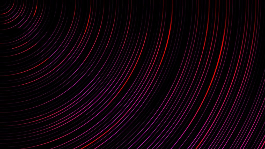 Vibrant Curved Lines Abstract Wallpaper - 3840x2160 Resolution