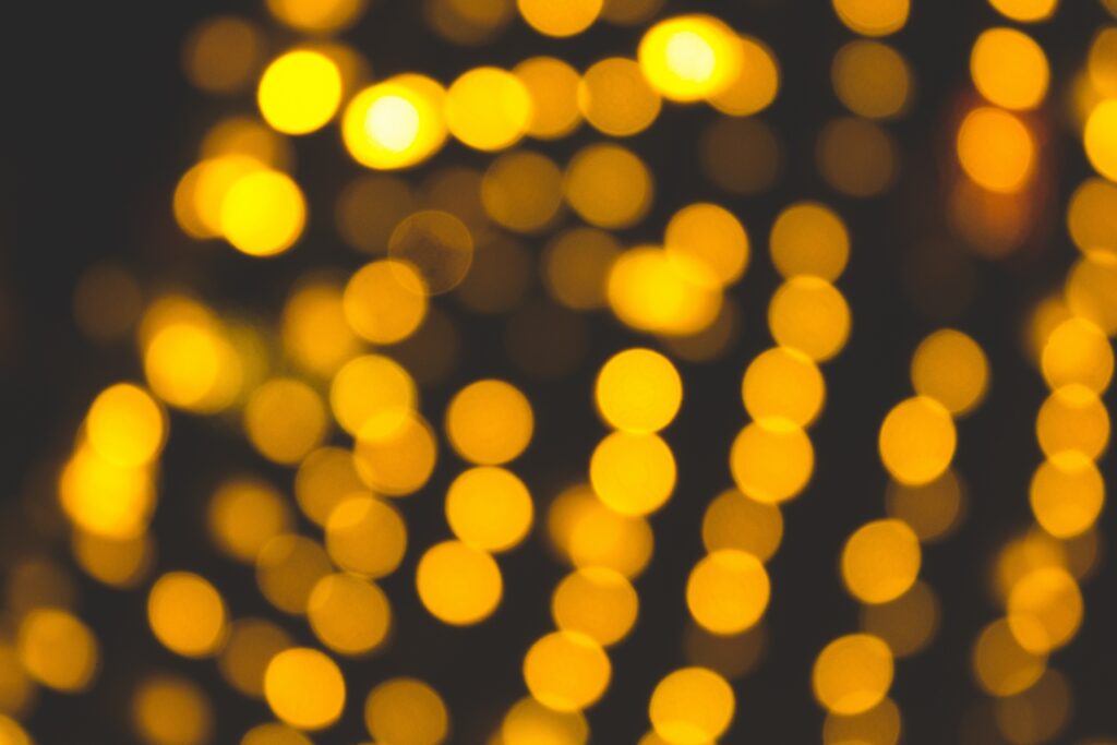 Vibrant Circular Light Patterns - Stunning Bokeh Wallpaper Background