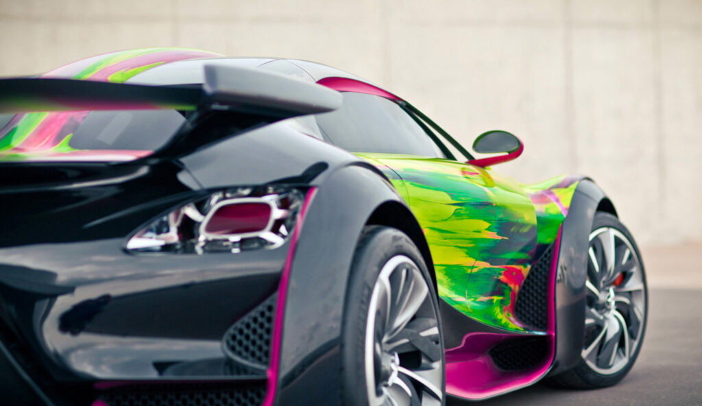 Vibrant Citroën Survolt Wallpaper: Dynamic, Futuristic Design