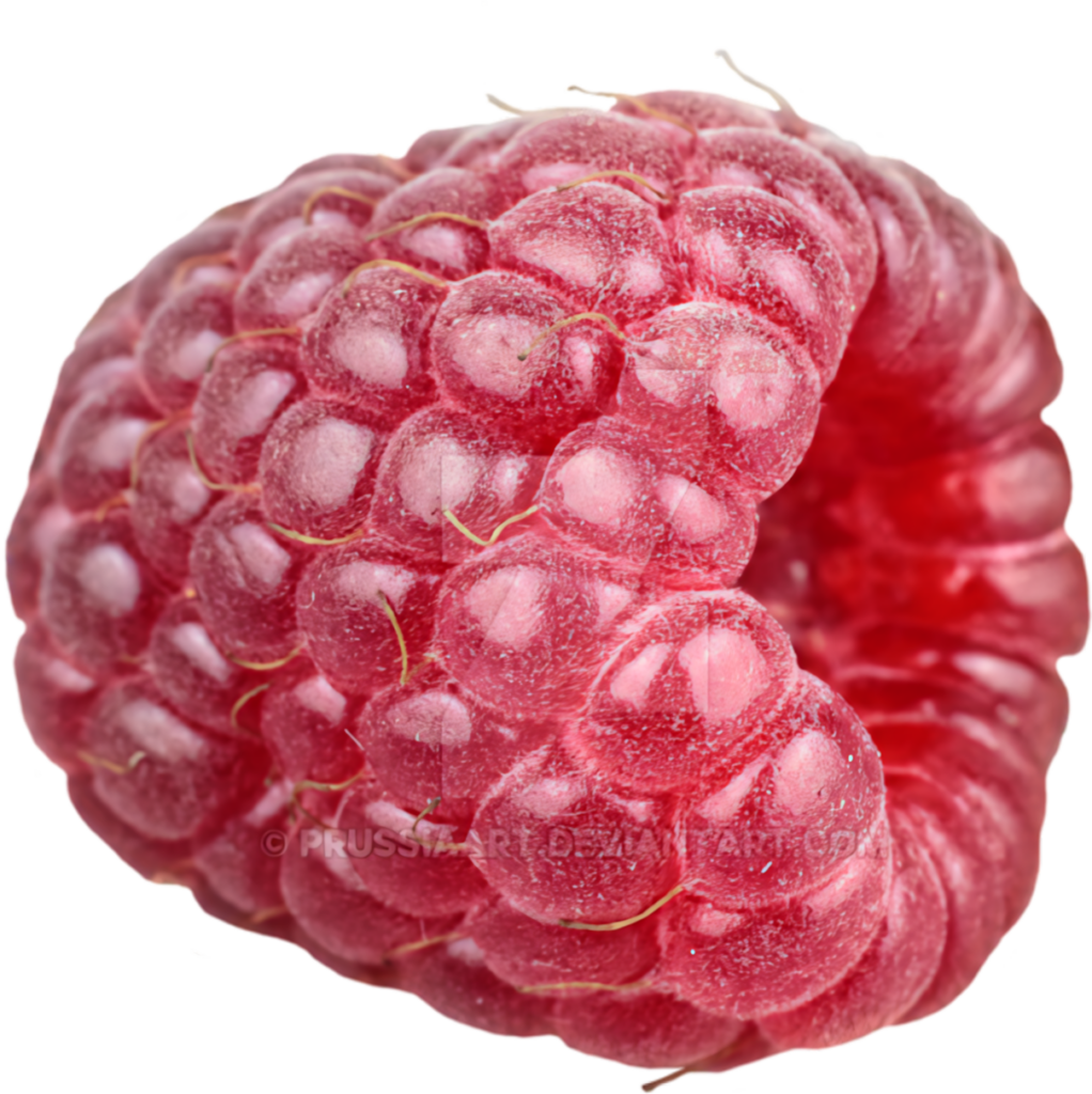 Vibrant Close-Up of Fresh Raspberry: Rich Red Texture Wallpaper