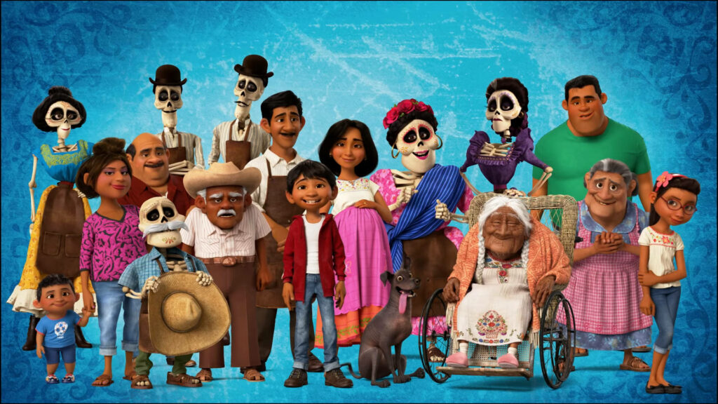 Vibrant Coco Rivera Family HD Wallpaper - Heartwarming Background
