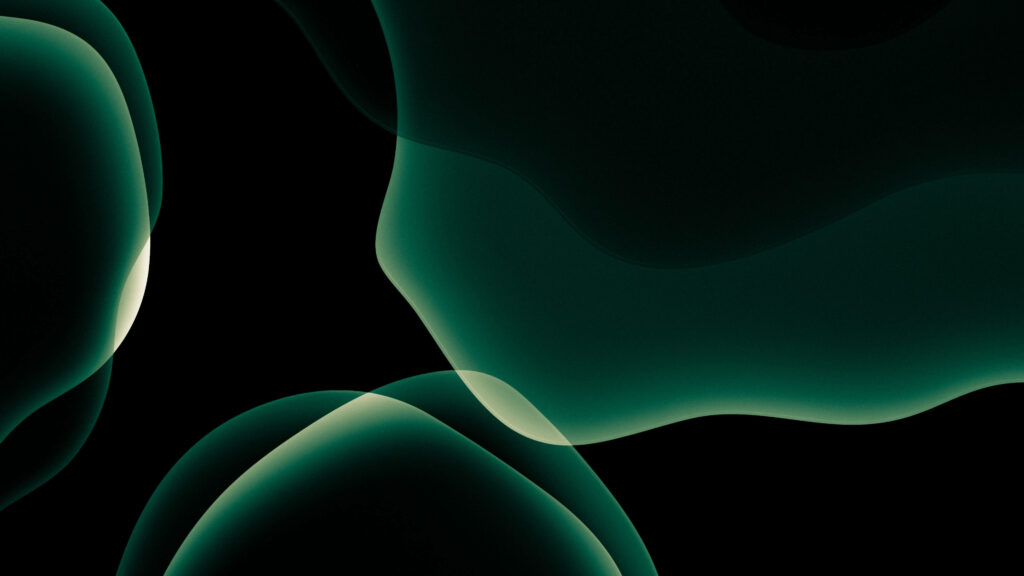 Vibrant Green Orb Clash: Mesmerizing 4D Ultra HD Background Wallpaper