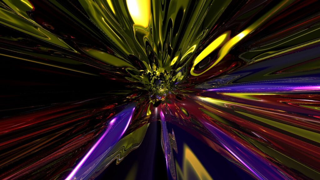 Vibrant 1920x1080 Wallpaper: Dynamic Colors & Reflective Lines