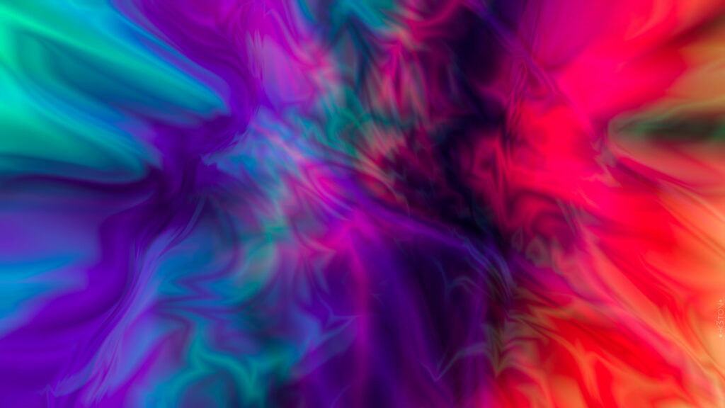 Vibrant Chromatic Mist: Captivating HD Background Wallpaper