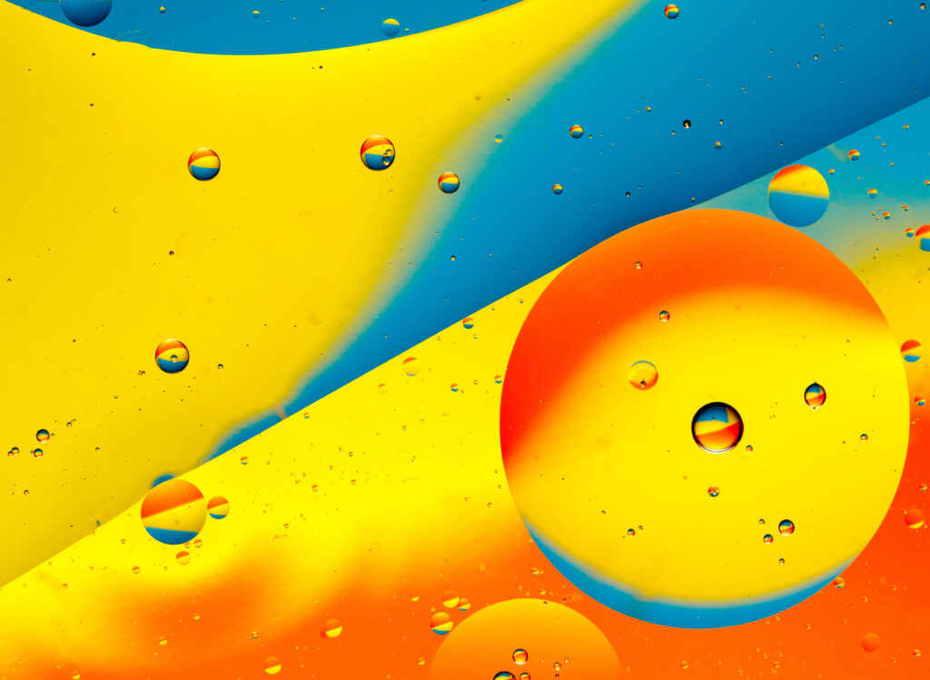Colorful Circles & Bubbles Wallpaper - Vibrant Abstract Background