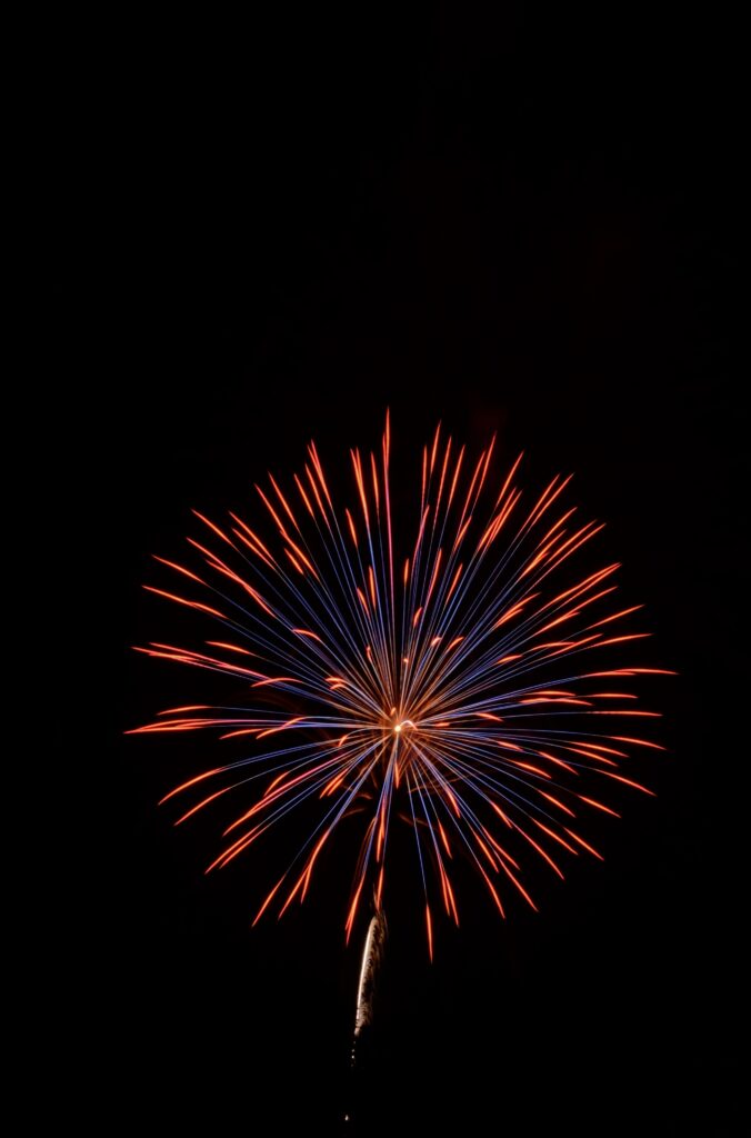 Vibrant Fireworks Wallpaper: Colorful Holiday Background 2030x3074