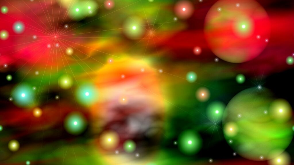 Vibrant Colorful Light Spots Wallpaper - 1920x1080 HD Background