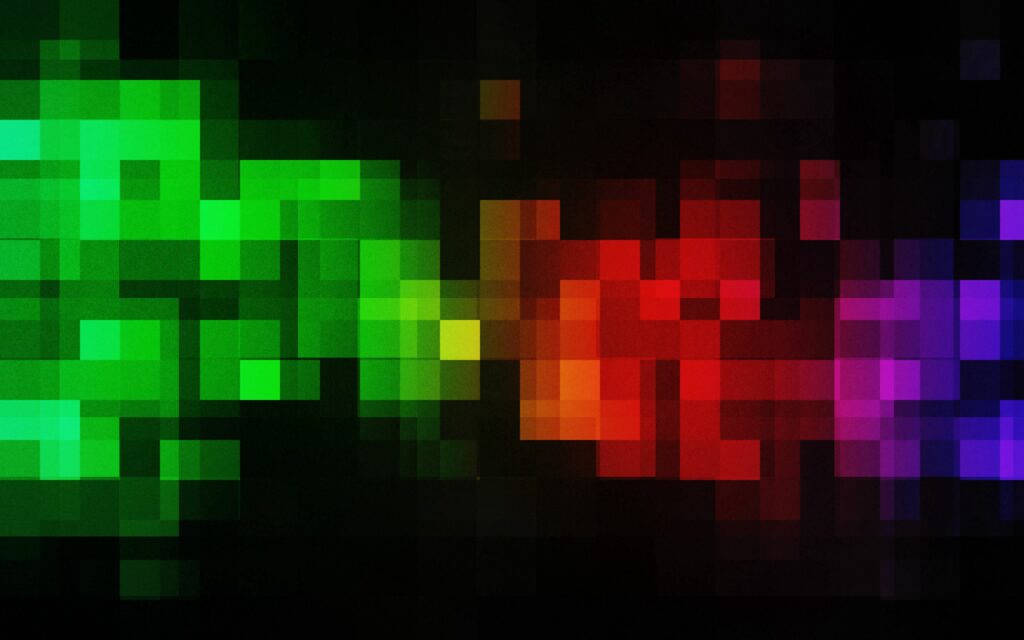 Vibrant Colorful Squares Wallpaper - Dynamic Gradient Background