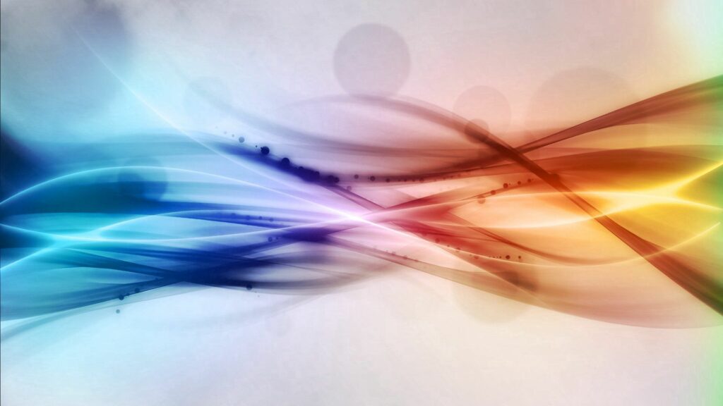 Vibrant 1920x1080 Wallpaper: Colorful Wavy Lines & Abstract Patterns