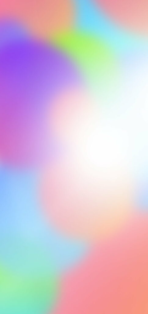 Vibrant Colors on Xiaomi Redmi Note 7: Captivating HD Phone Wallpaper - Smooth Blurred Colorful Circles