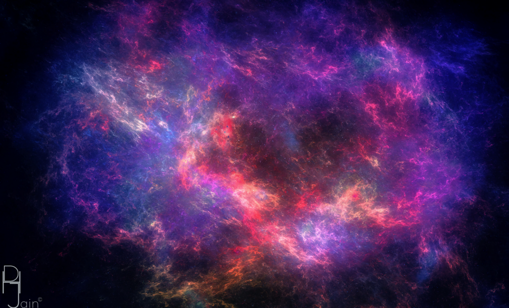 Vibrant Universe Wallpaper: Cosmic Nebula in Stunning Colors