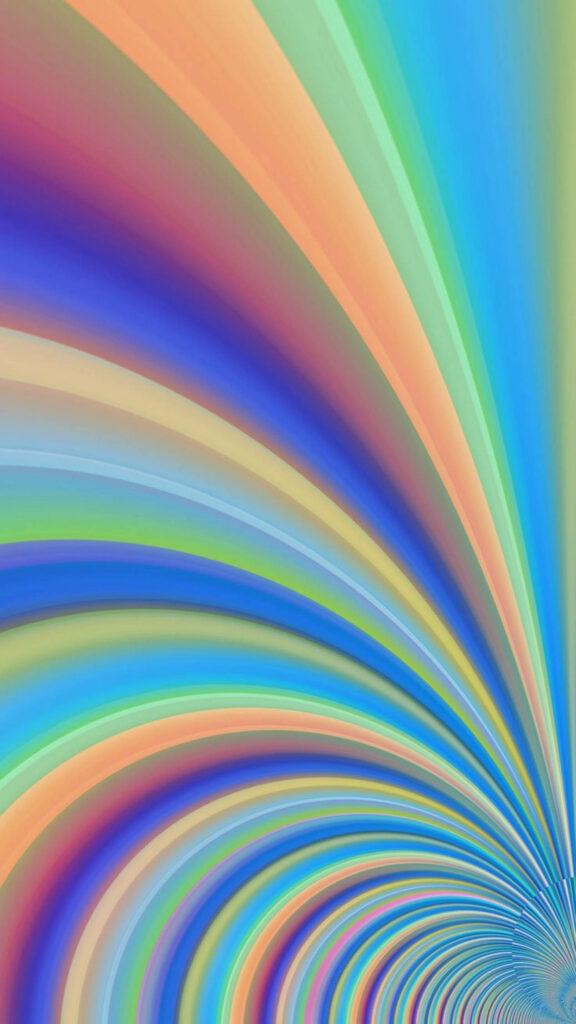 Vibrant Swirling Lines Wallpaper for 4K and Android Screens