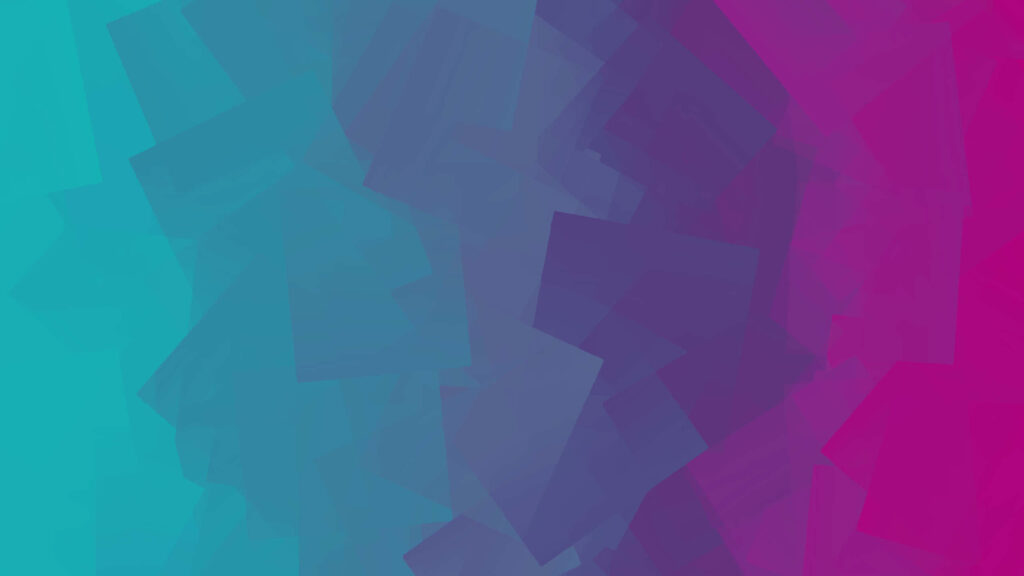 Abstract Cyan and Pink Gradient Wallpaper with Geometric Shapes