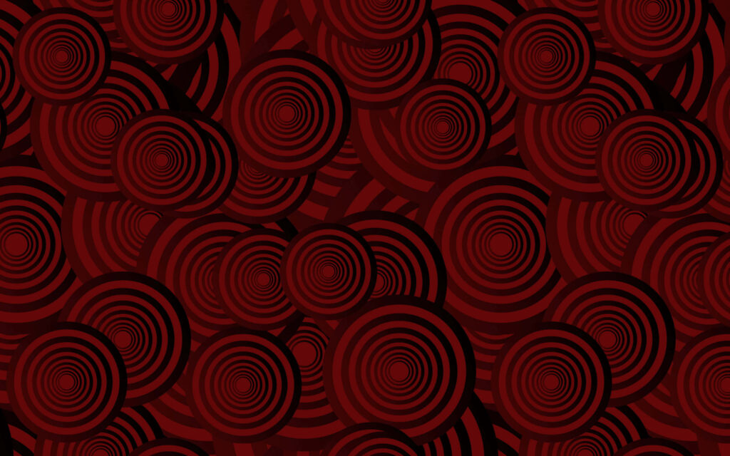 Mesmerizing Red & Black Abstract Wallpaper Background Design
