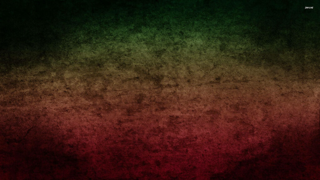 Vibrant Grunge Wallpaper: Deep Green & Red Artistic Texture