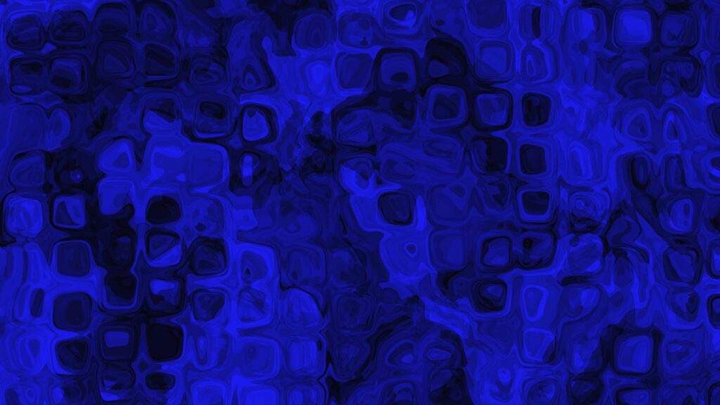 Vibrant Deep Blue Abstract Wallpaper - Fluid Pattern Background