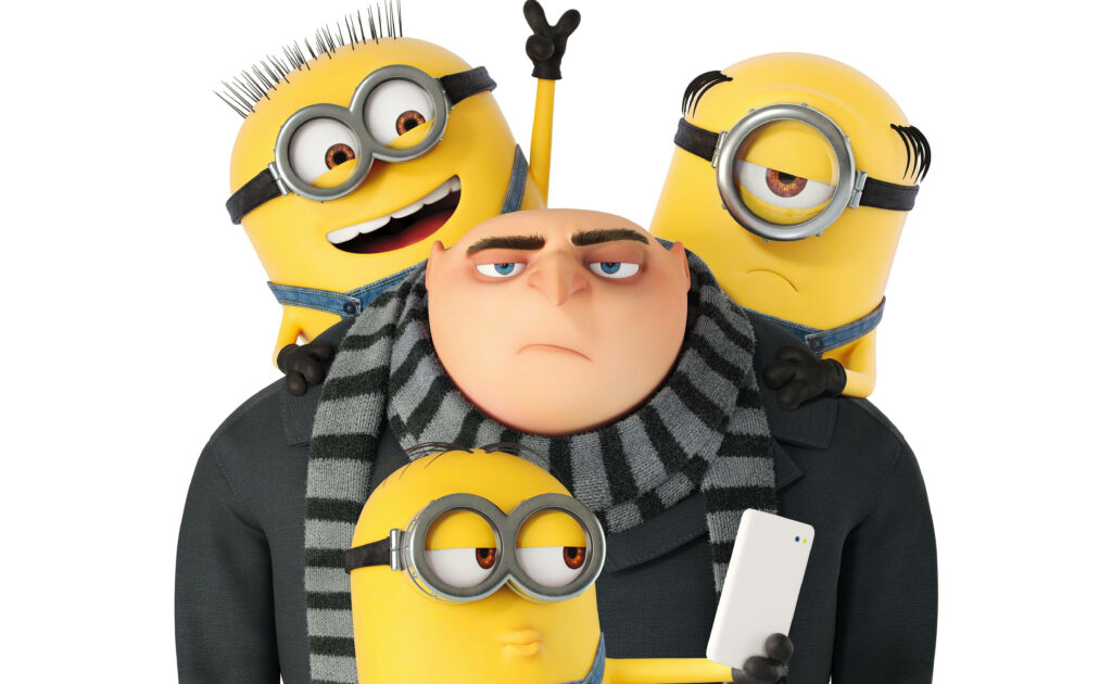 Vibrant Despicable Me 3 Wallpaper: Gru & Mischievous Minions