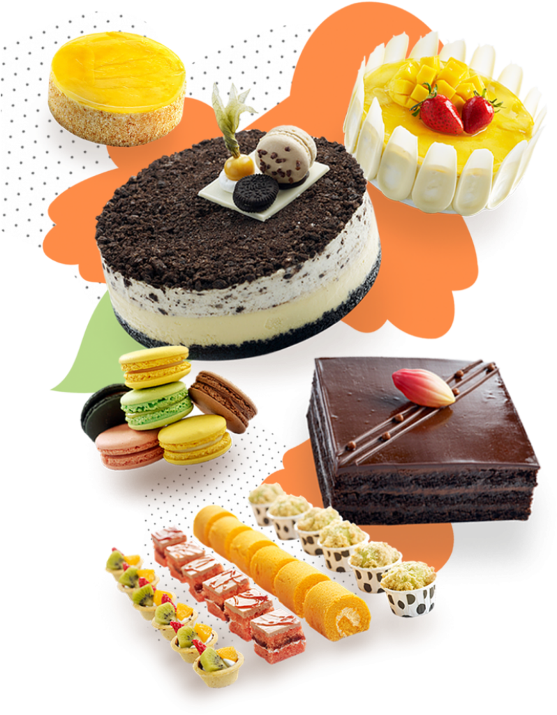 Vibrant Dessert Wallpaper: Oreo Cheesecake, Macarons & More!
