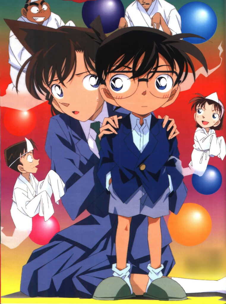 Vibrant Detective Conan Wallpaper: Iconic Characters & Adventure