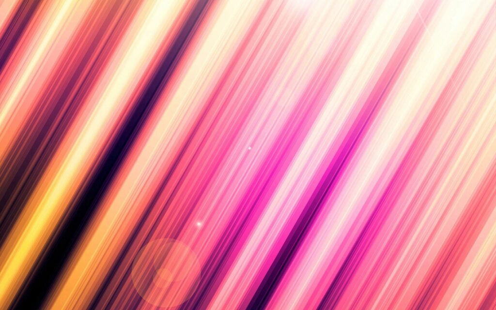 Vibrant Diagonal Lines Wallpaper in Pink, Orange & Yellow - 1920x1200