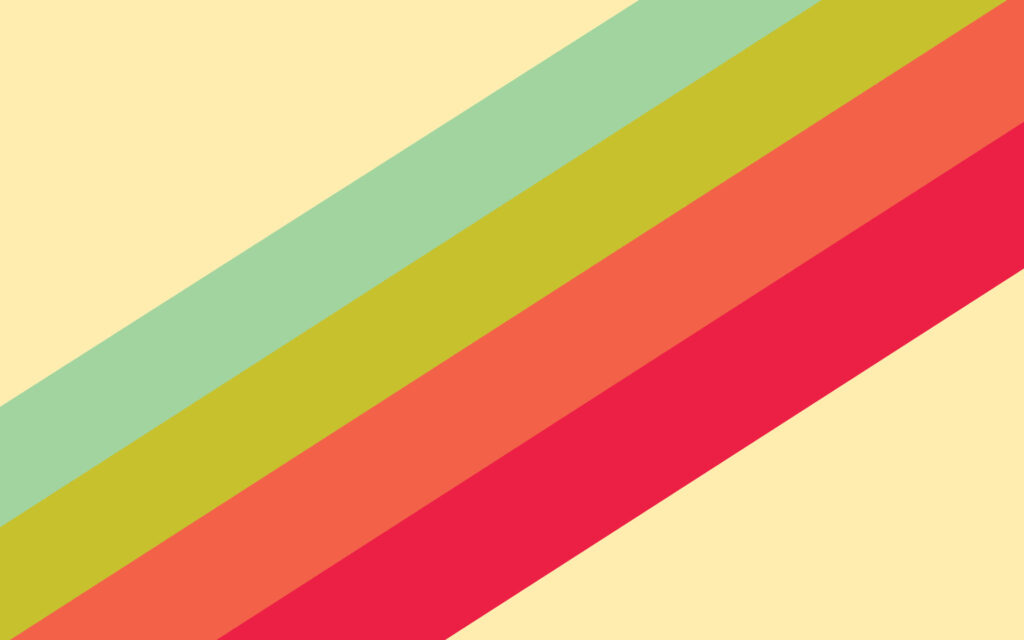 Vibrant Minimalist Wallpaper: Diagonal Stripes on Beige Background