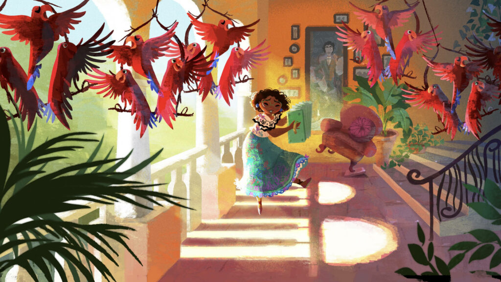 Colorful *Encanto* Wallpaper: Joyful Art with Tropical Vibes