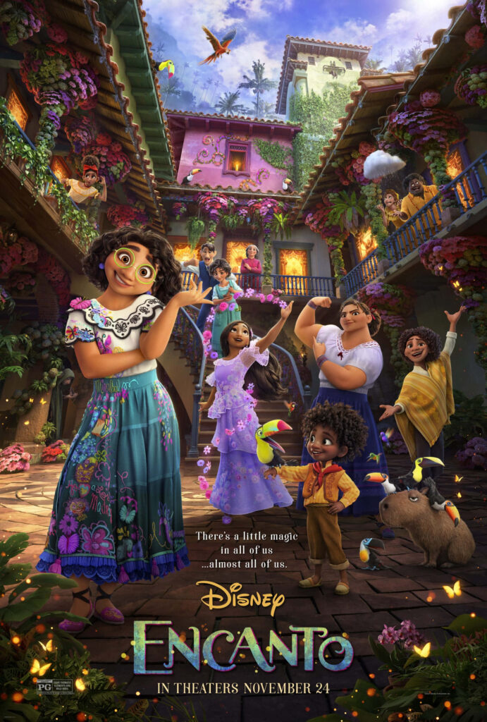 Vibrant *Encanto* Wallpaper: Magical Madrigal Family Background