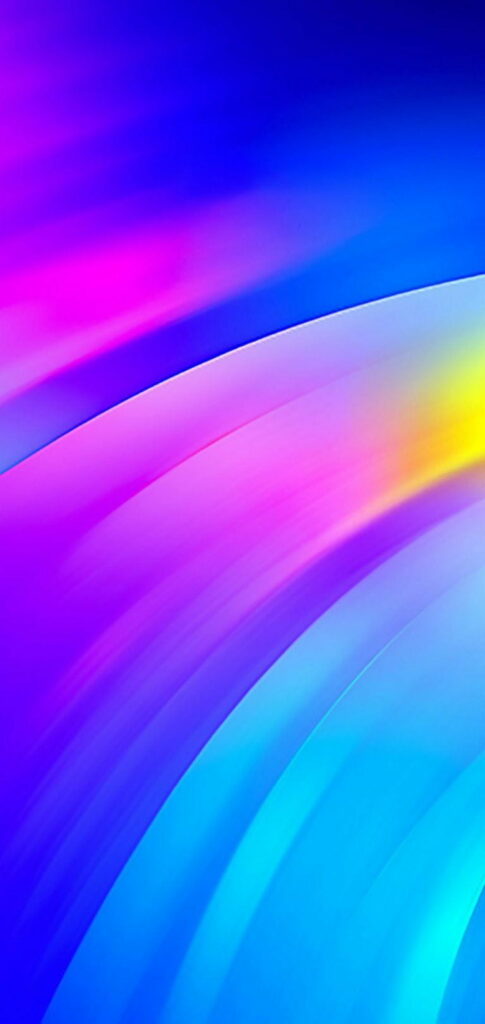 Crimson Beauty: Redmi 8A HD Wallpaper Captures Striking Phone Aesthetics - Blue and Pink Gradient