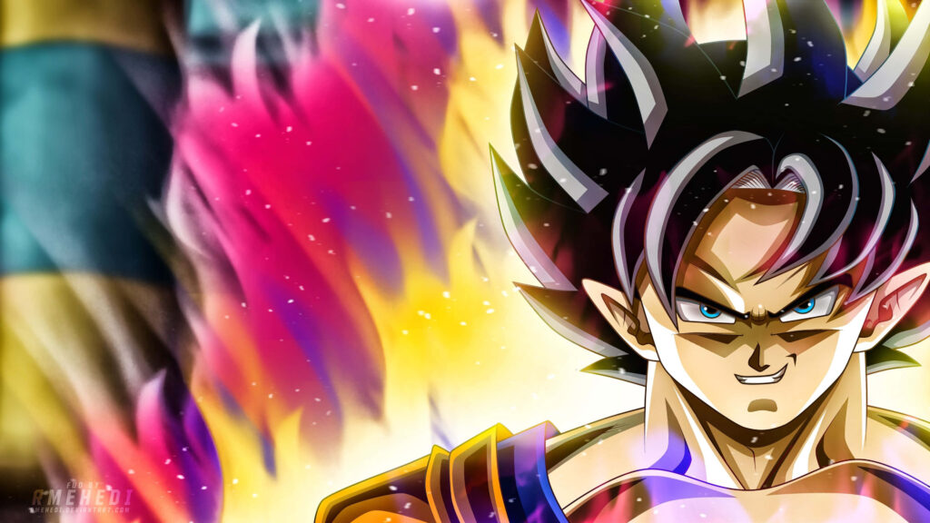 Vibrant Dragon Ball Z Wallpaper: Bold Character & Dynamic Energy