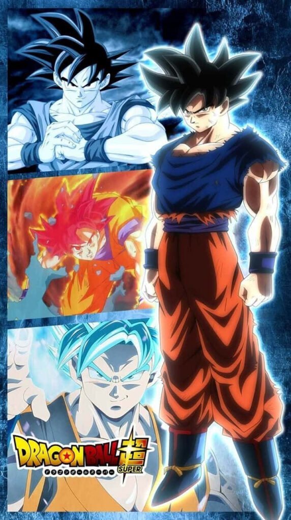 Vibrant Dragon Ball Z Wallpaper: Goku's Epic Forms & Dynamic Background