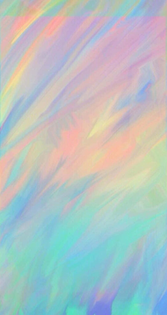 Inject a Burst of Color into Your Device with this Mesmerizing Pastel Rainbow iPhone Background Wallpaper