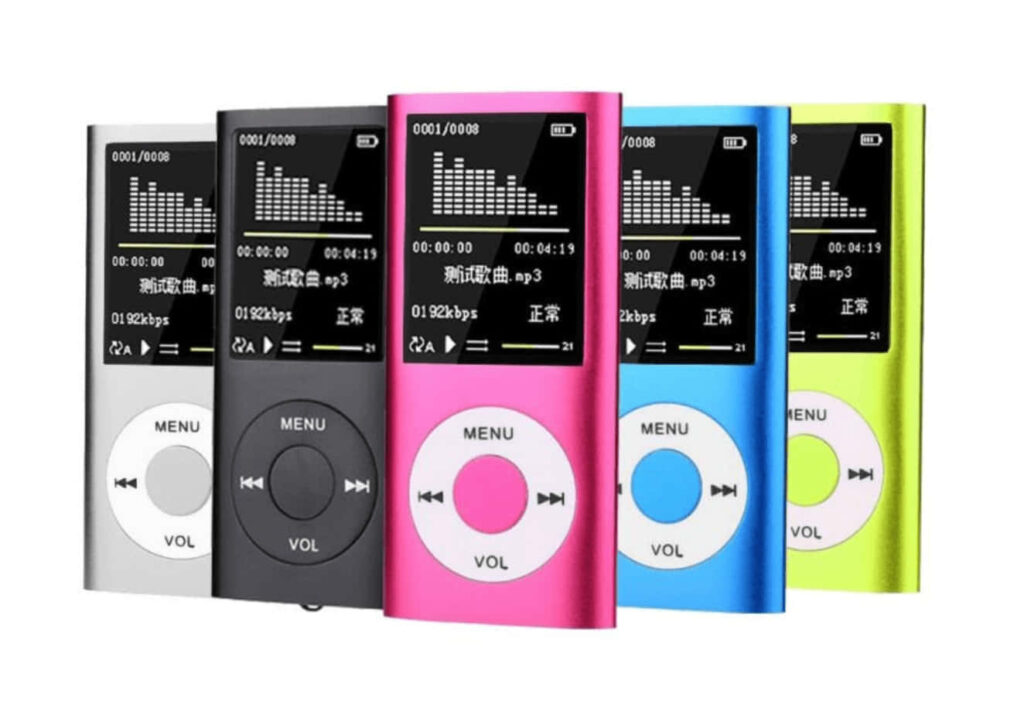 Vibrant Fantadool MP3 Player Wallpaper: Colorful Compact Designs