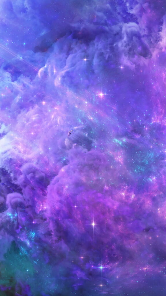 Stunning HD Galaxy Fantasy Wallpaper: Vibrant Space Background