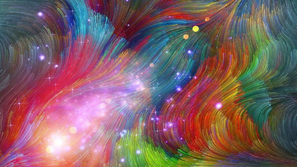 Vibrant Boho Feathers: A Mesmerizing HD Wallpaper