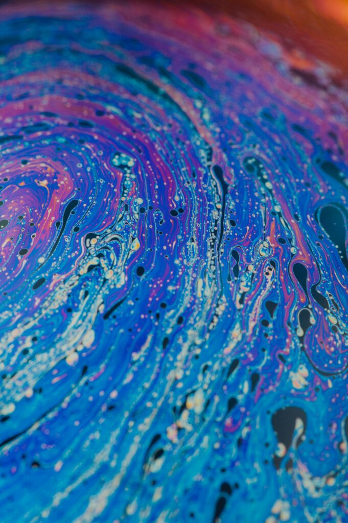 Vibrant Fluid Art Wallpaper - Mesmerizing 4024x6048 Background