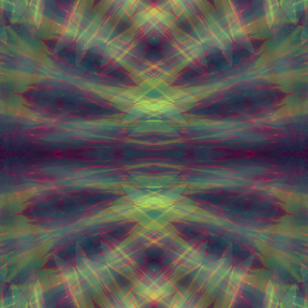 Vibrant Fractal Wallpaper: Intricate Abstract Design Background