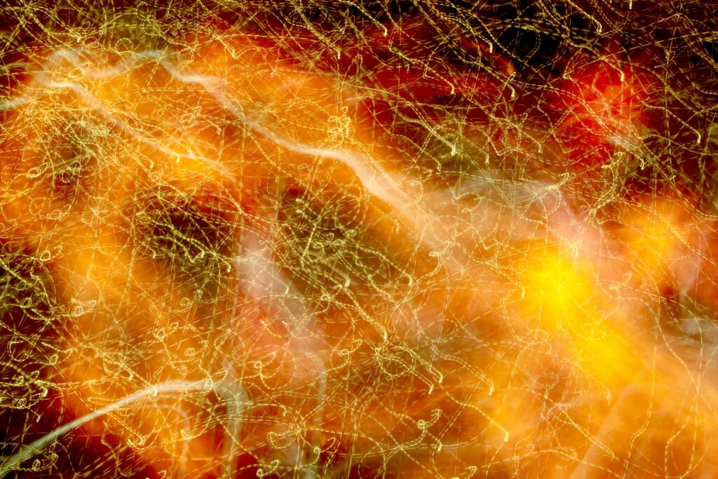 Mesmerizing Freezelight Photography Wallpaper: Colorful Abstract Glow