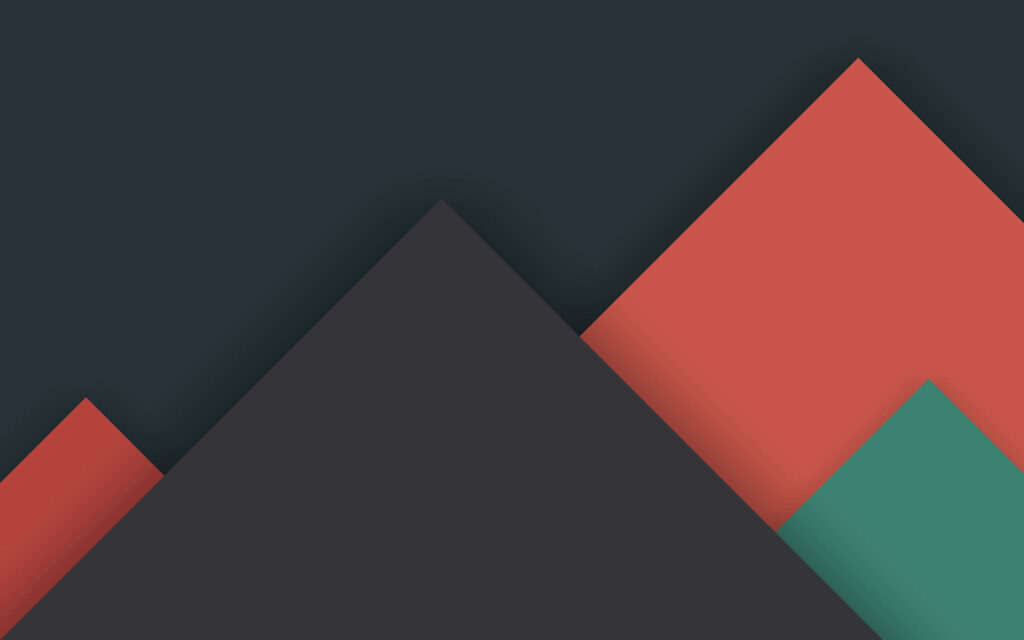 Vibrant Fusion: A Mosaic of Colors Uniting in an Intricate Material Design Wallpaper