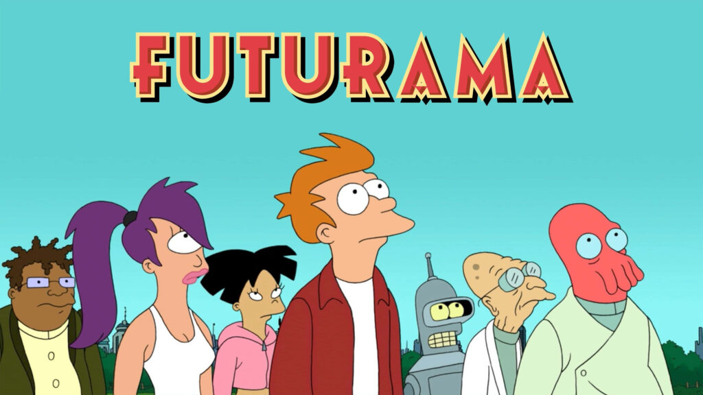 Colorful Futurama Wallpaper: Bender, Fry, Leela & More Adventure!