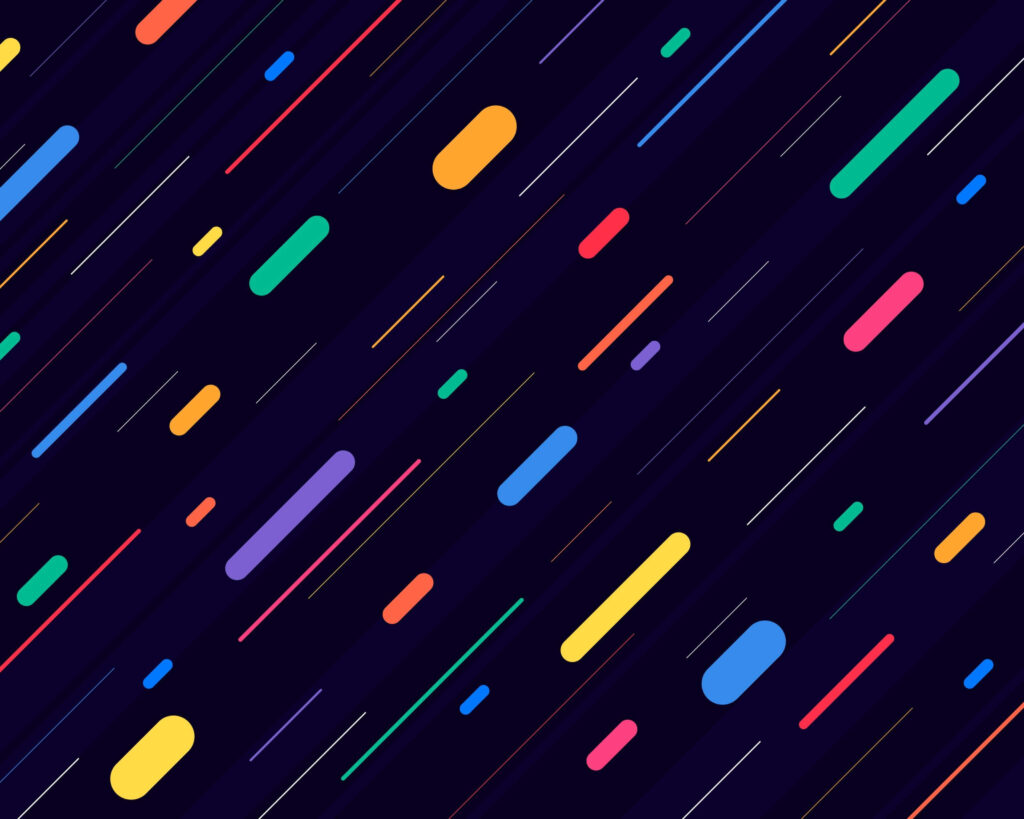Vibrant Galaxy Vector Wallpaper: Colorful Cosmic Design Background