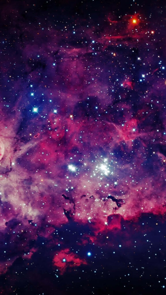 Colorful galaxy wallpaper with vivid nebulae and stars for stunning Android backgrounds.