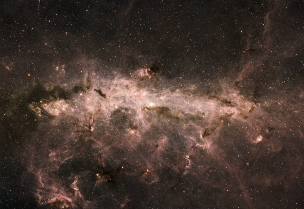 Vibrant Galaxy Wallpaper: Mesmerizing Nebulae & Starry Landscape