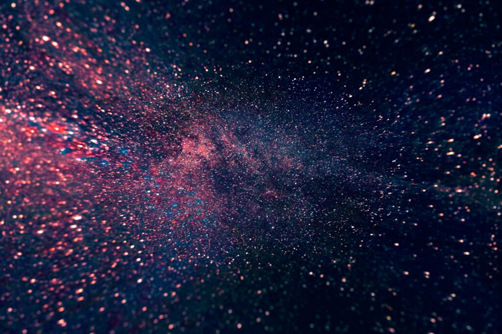 Vibrant Galaxy Wallpaper: Deep Blues & Soft Pinks Background