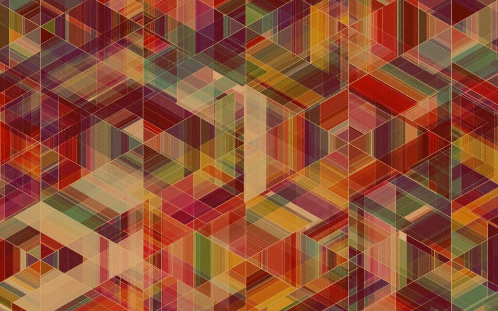 Vibrant Geometric Lines Wallpaper - Colorful Abstract Background