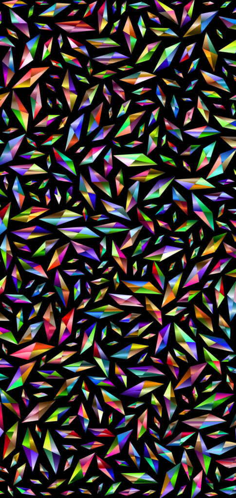 Vibrant Geometric Wallpaper for Samsung Galaxy - Colorful Shards