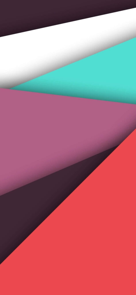 Vibrant Geometric Color Block Wallpaper - Bold Modern Background