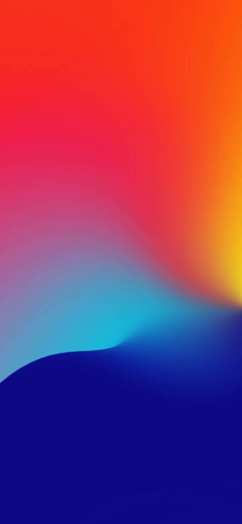 Vibrant Abstract Gradient Wallpaper for Redmi Note 9 Pro