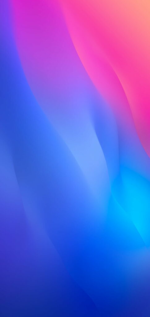 Vibrant Gradient Abstraction: HD Background Photo of Vivo V9 Android Phone in Blue and Pink Wallpaper